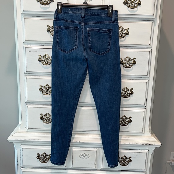 Loft Modern Skinny Jeans with Button Ankle - Picture 5 of 5